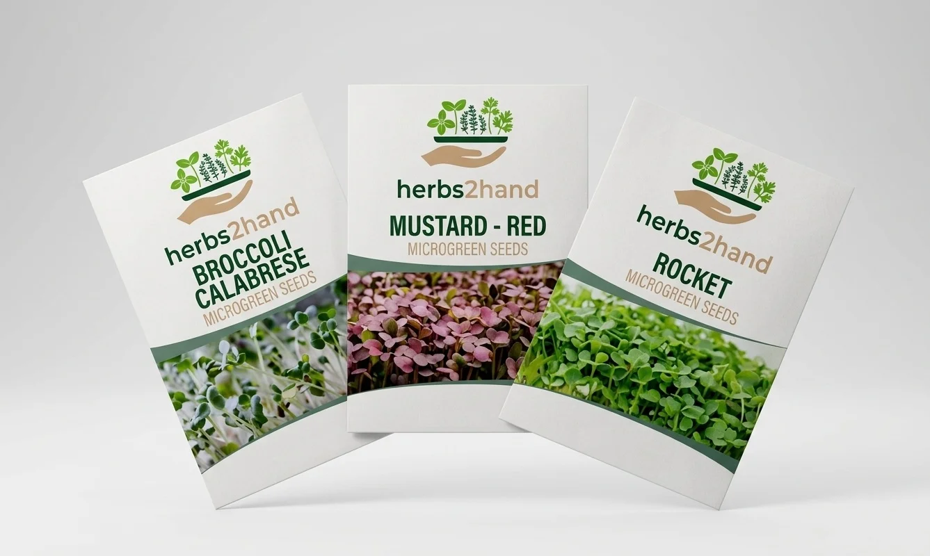 Herbs2hand Grow Pack — seeds, coir and nutrients